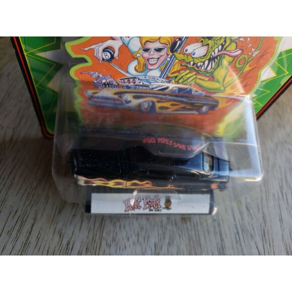 Racing Champions MERCURY Black RAT FINK LAKE PIPES SAVE LIVES! Ed Big Daddy Roth - Picture 9 of 14